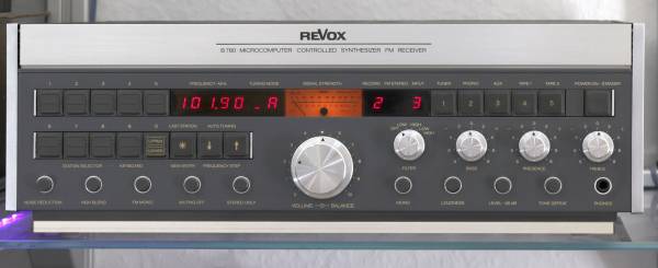 Revox B780 Receiver SN: 2712