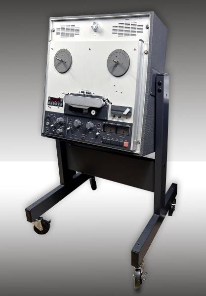 Revox PR99 MK III Highspeed 2-Spur SN 40786 mit CCIR Entzerrung im Rollwagen inkl. Stereo Monitor