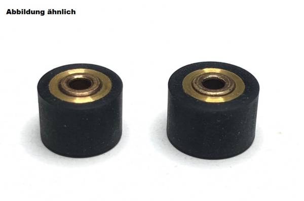 Gummi-Andruckrollen 2 Stück für Revox Studer A710, B710, 8.0mm u. 8.6mm