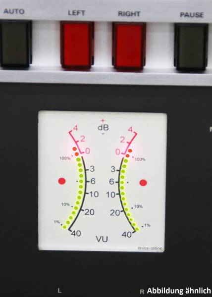 Digitales VU-Meter für Revox A700