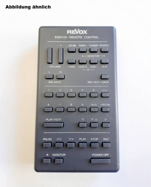 Original Revox B201 CD Fernbedienung / Remote Control