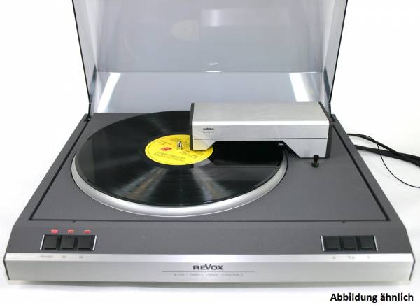 Revox Plattenspieler B795 mit Ortofon-System Concorde R10 + neuer Haube in rauchglas oder klar