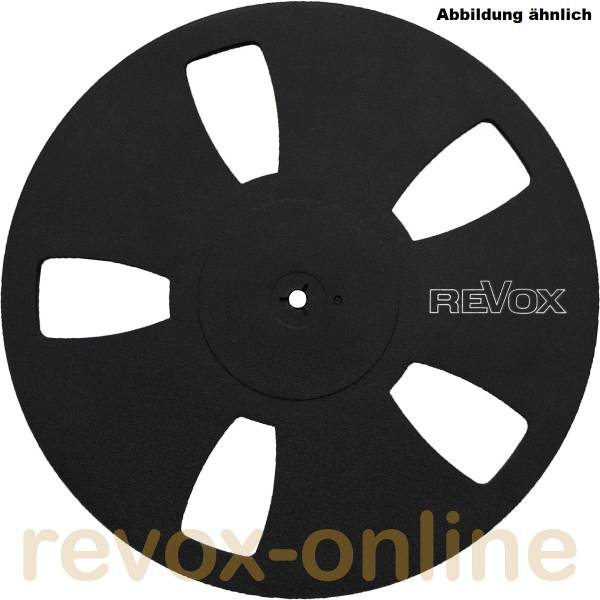 Revox Kunststoff-Leerspule 5-Loch, schwarz